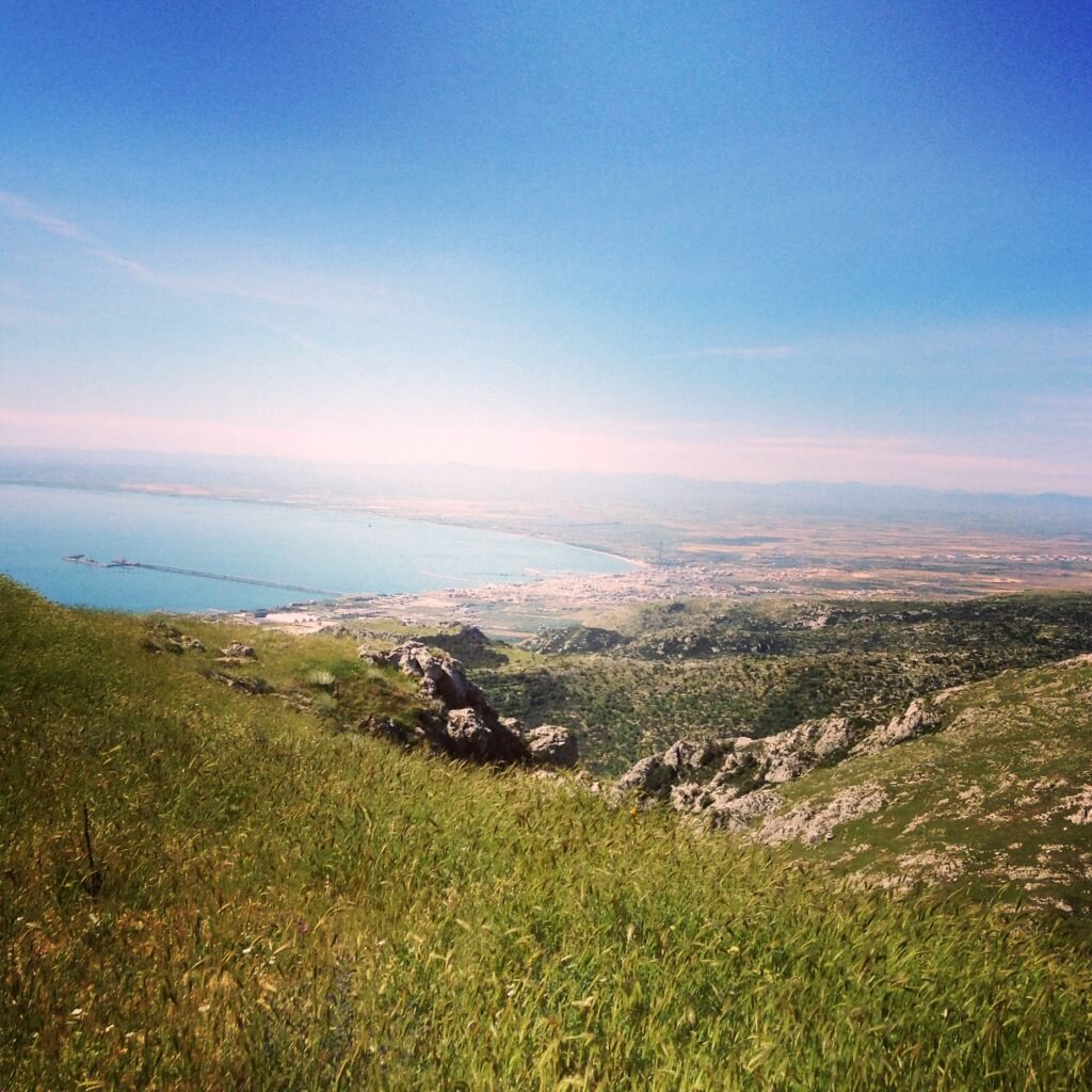 Canyon del Gargano, vista panoramica su Manfredonia